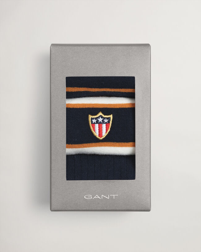 Coffret cadeau de 3 paires de chaussettes Banner Shield