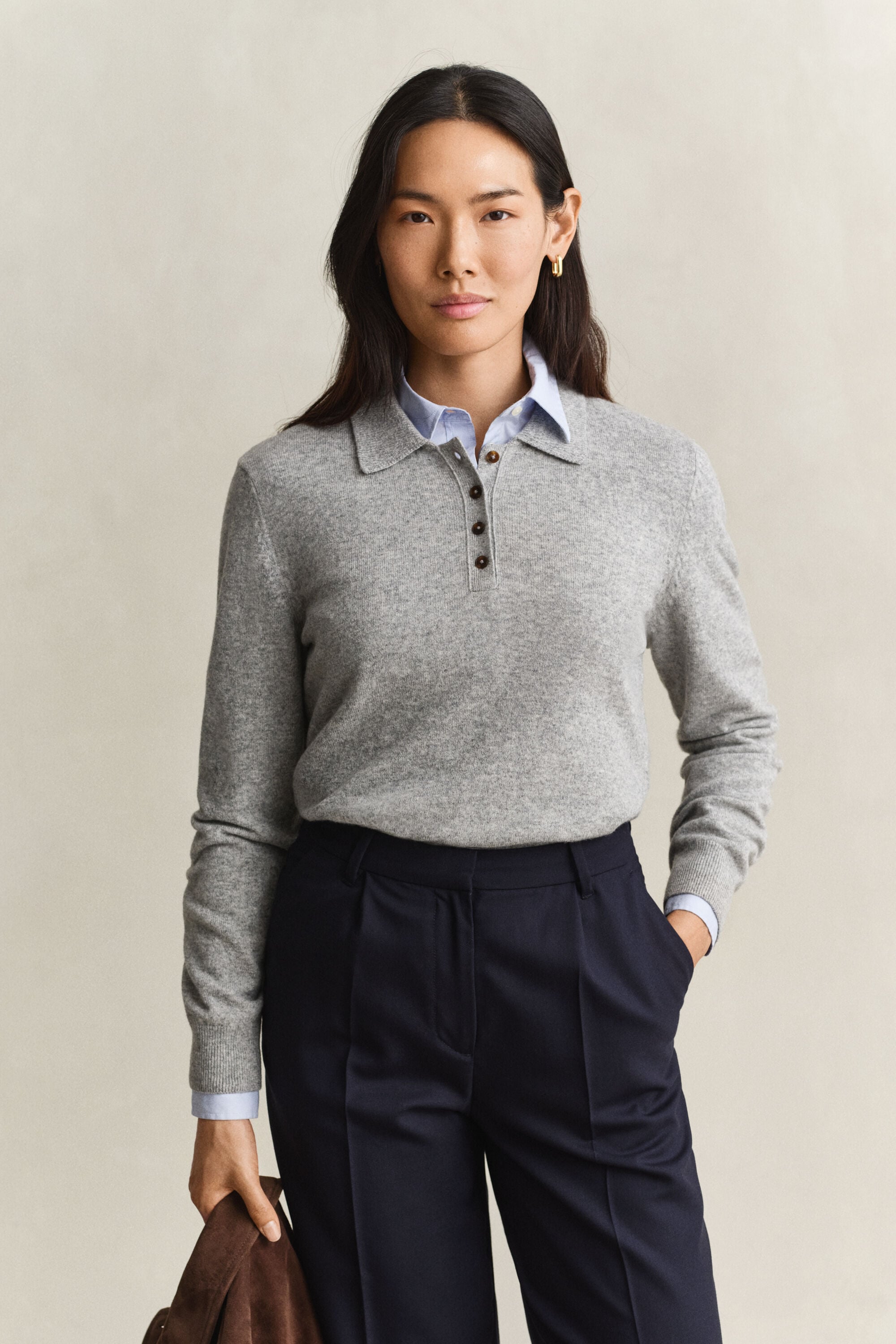 Pull rugger en laine d’agneau
