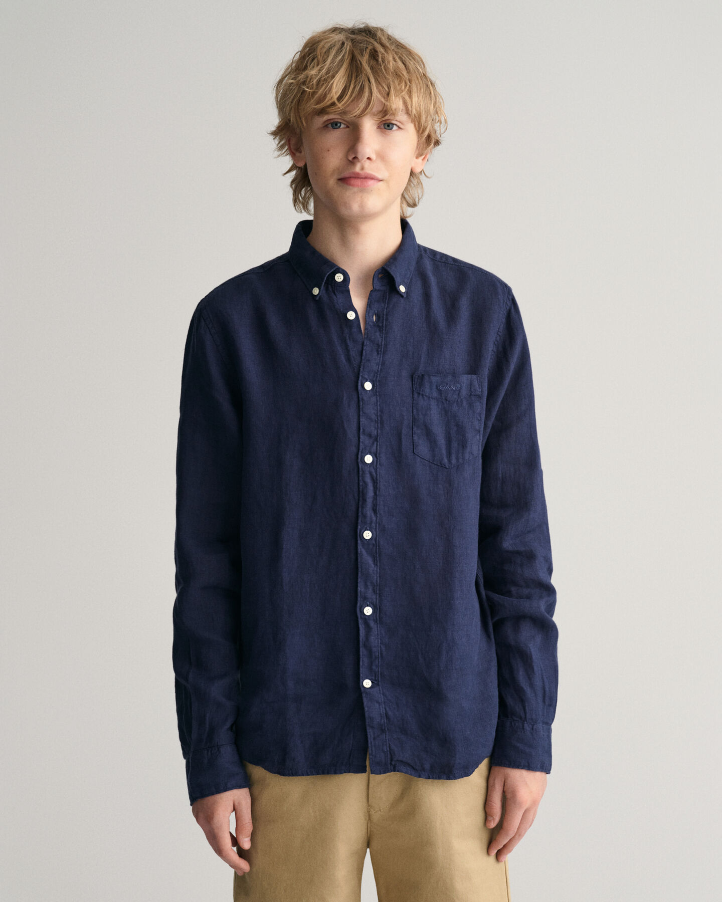 Chemise en lin Teens