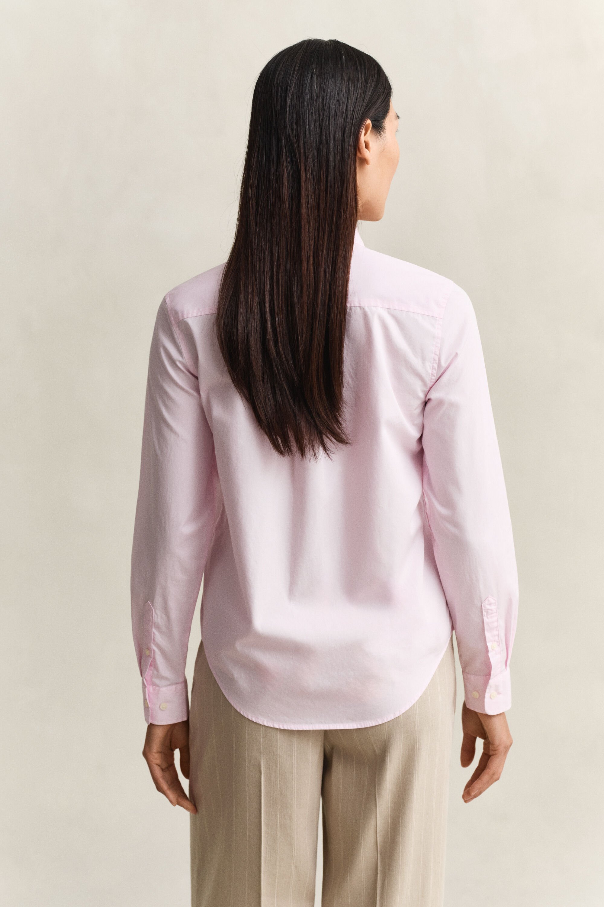 Chemise coupe regular en popeline classique