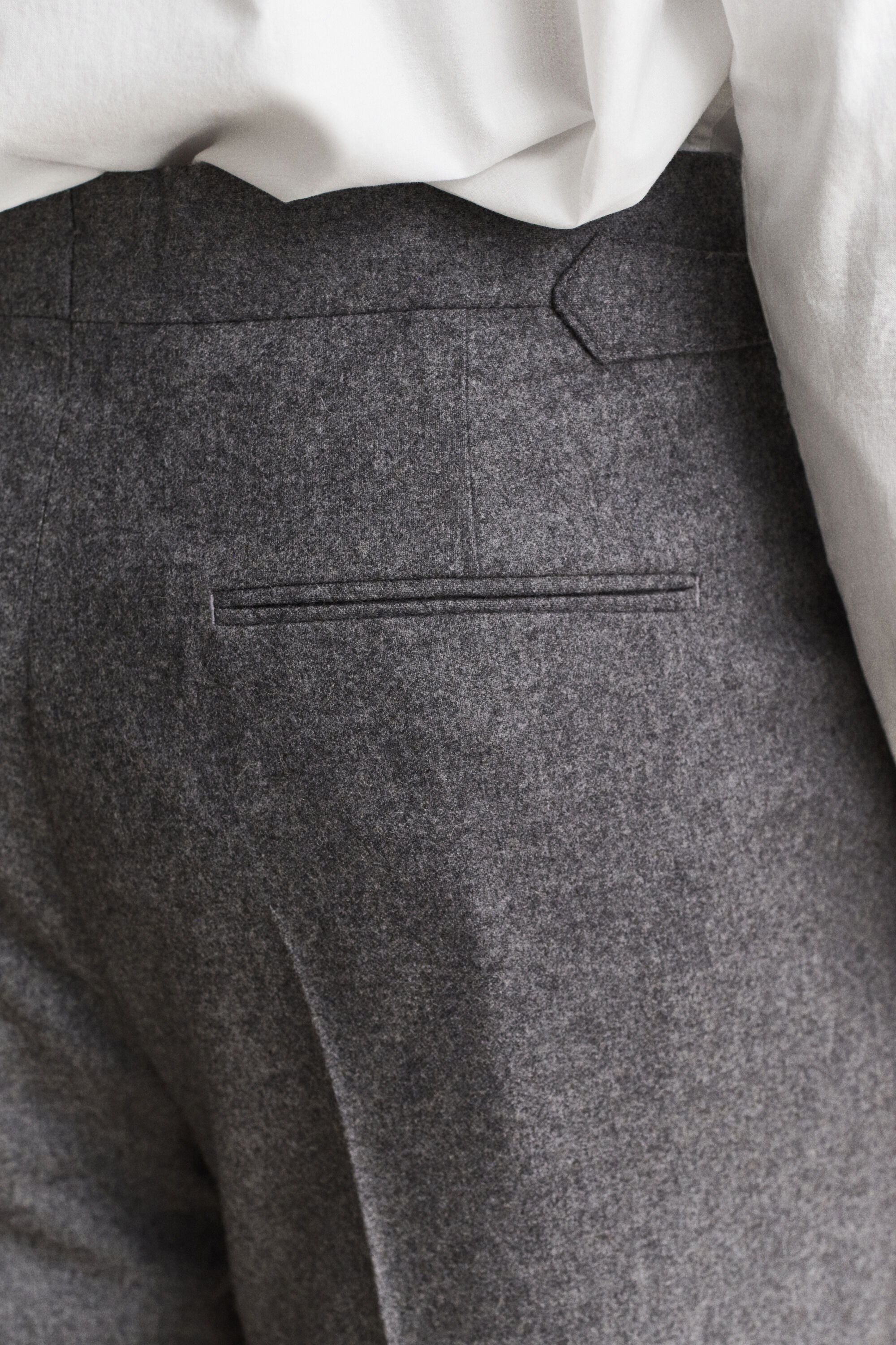 Pantalon de costume en cachemire