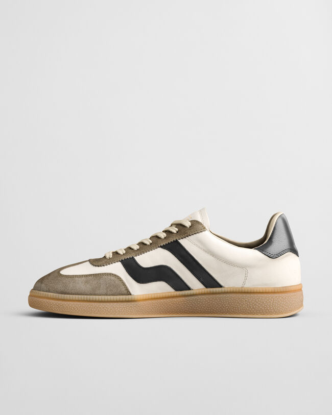 Baskets en daim et cuir Cuzmo