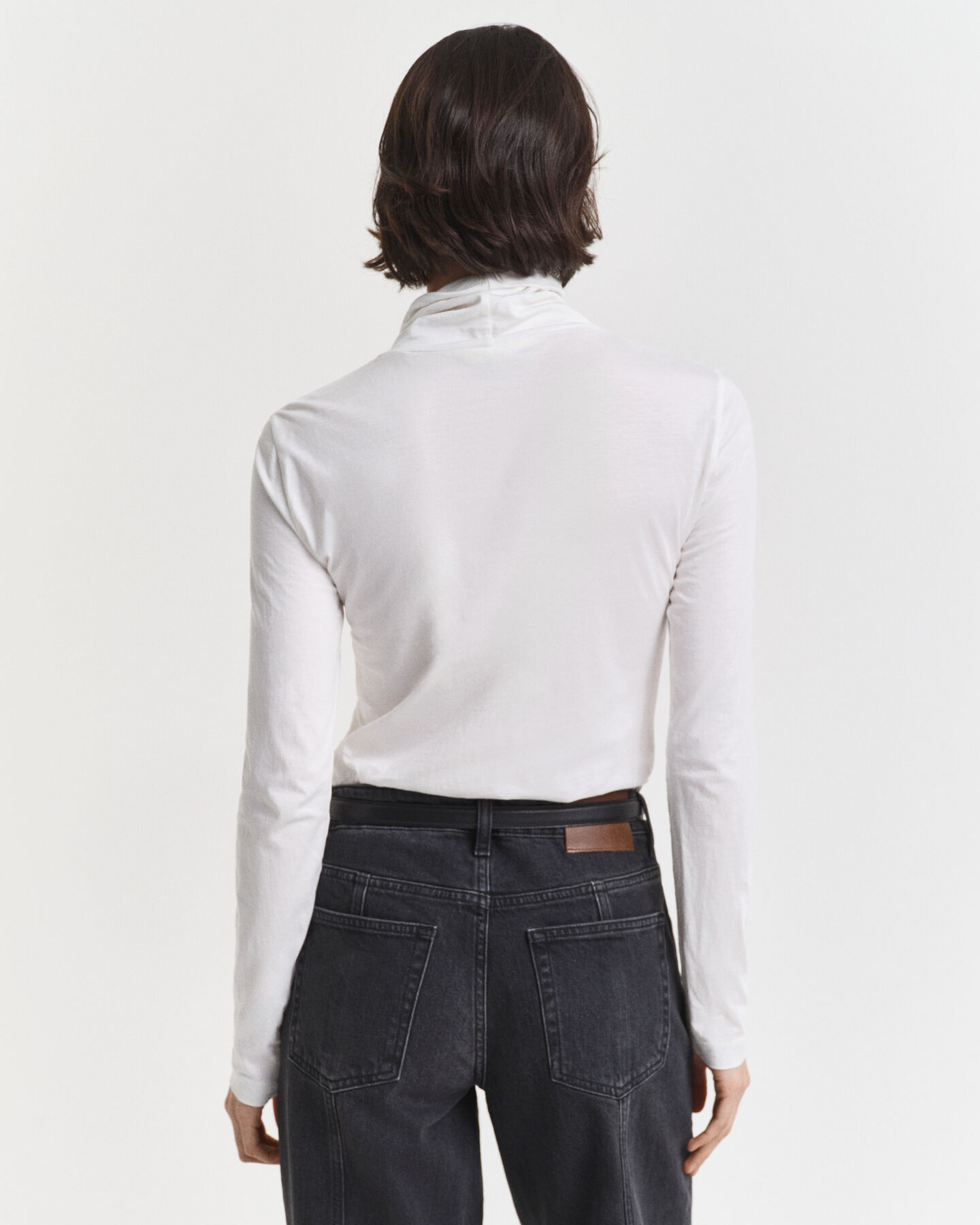 Haut col roulé en coton léger