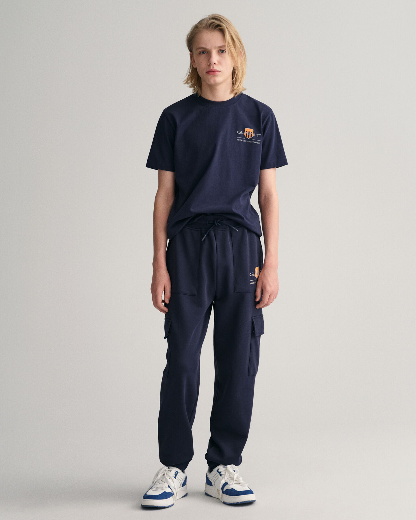Pantalon de jogging cargo Contrast Shield Teen Boys