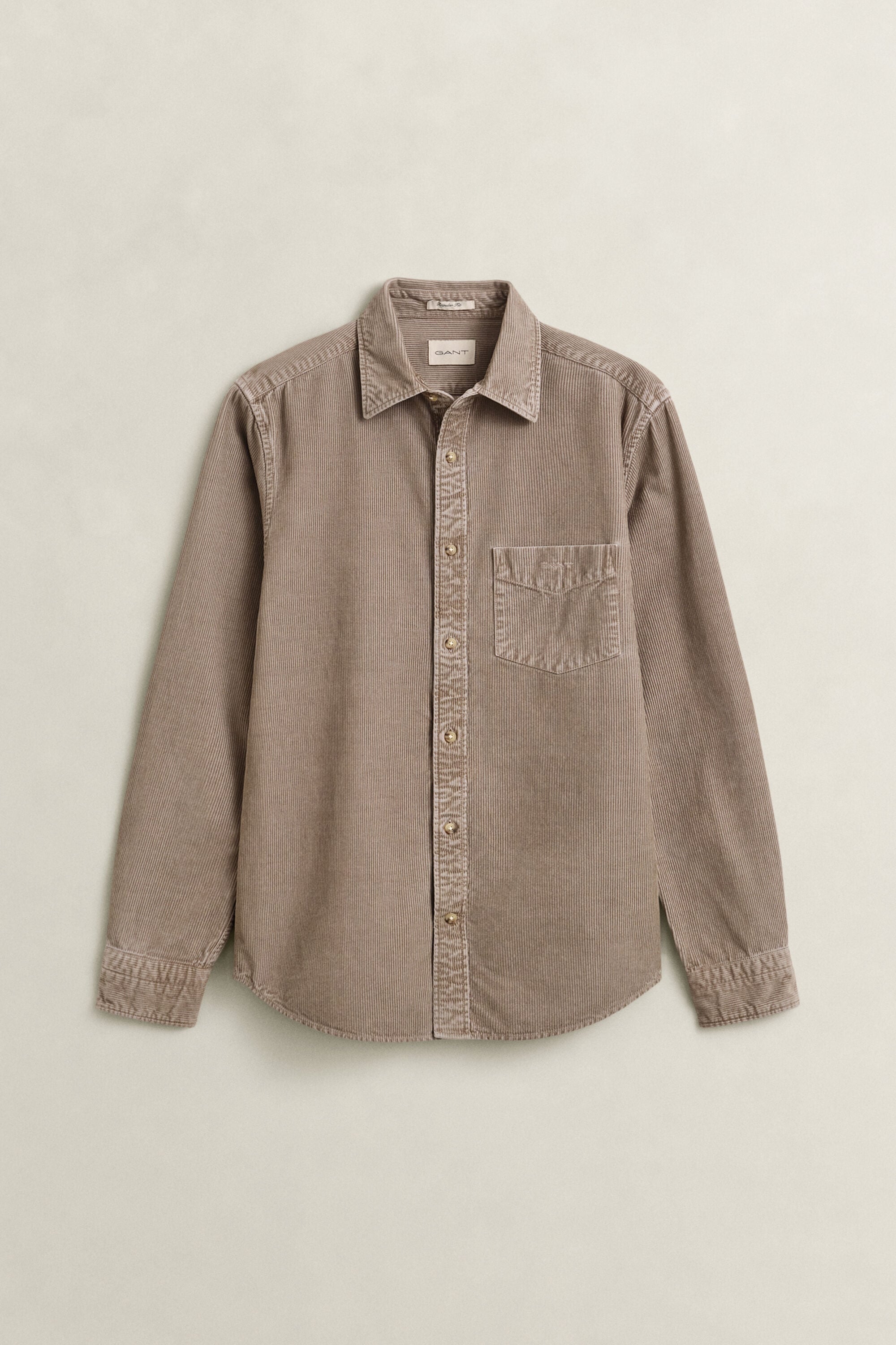 Chemise en velours côtelé
