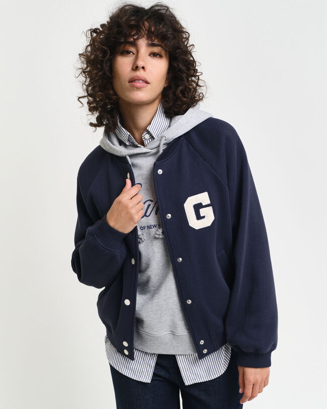 Veste Varsity de GANT en jersey G Badge