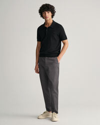 Pull fa&ccedil;on polo Pointelle Textured