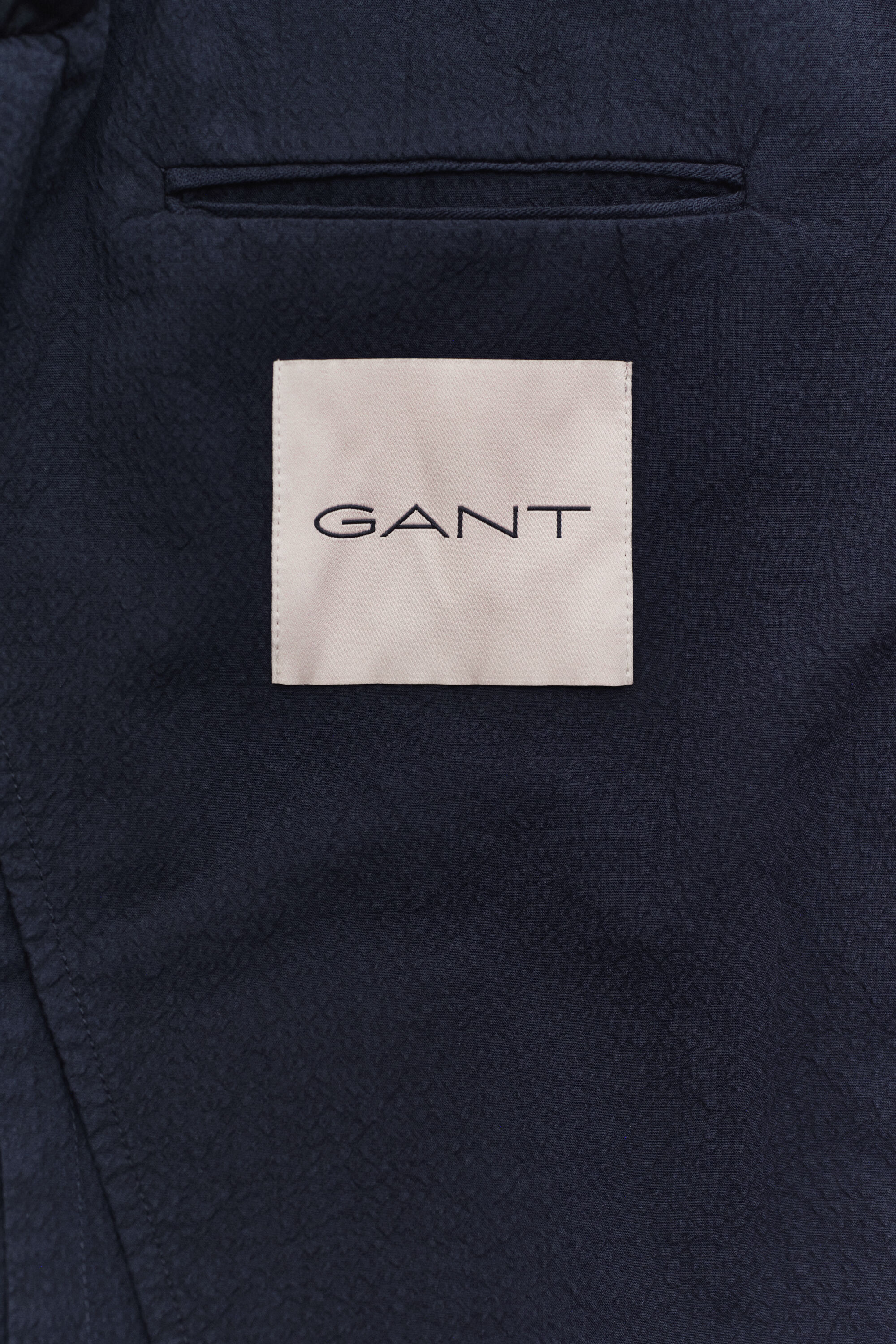 Veste blazer en seersucker