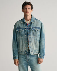 Veste trucker en denim