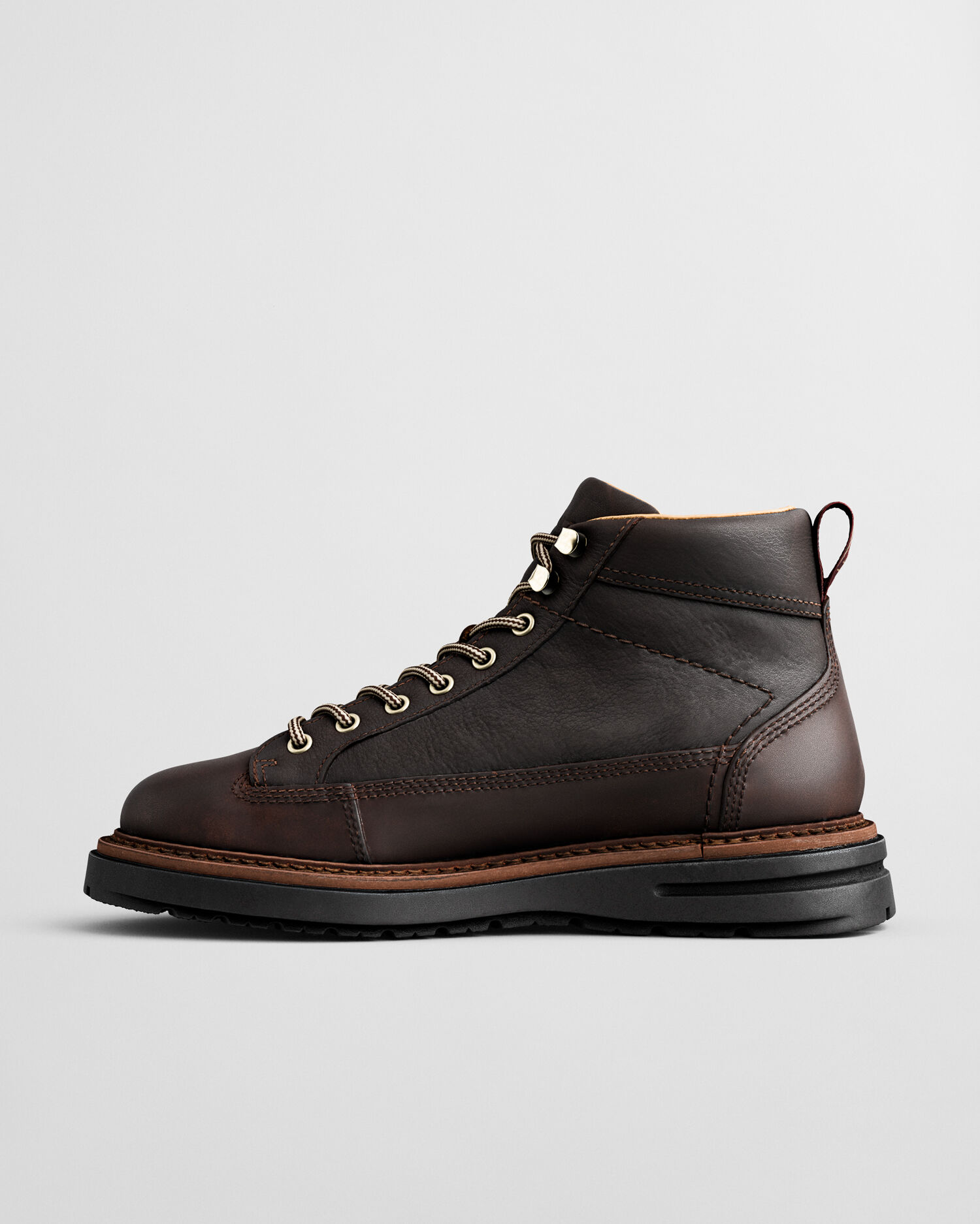Bottines mi-hautes en cuir Hillprep