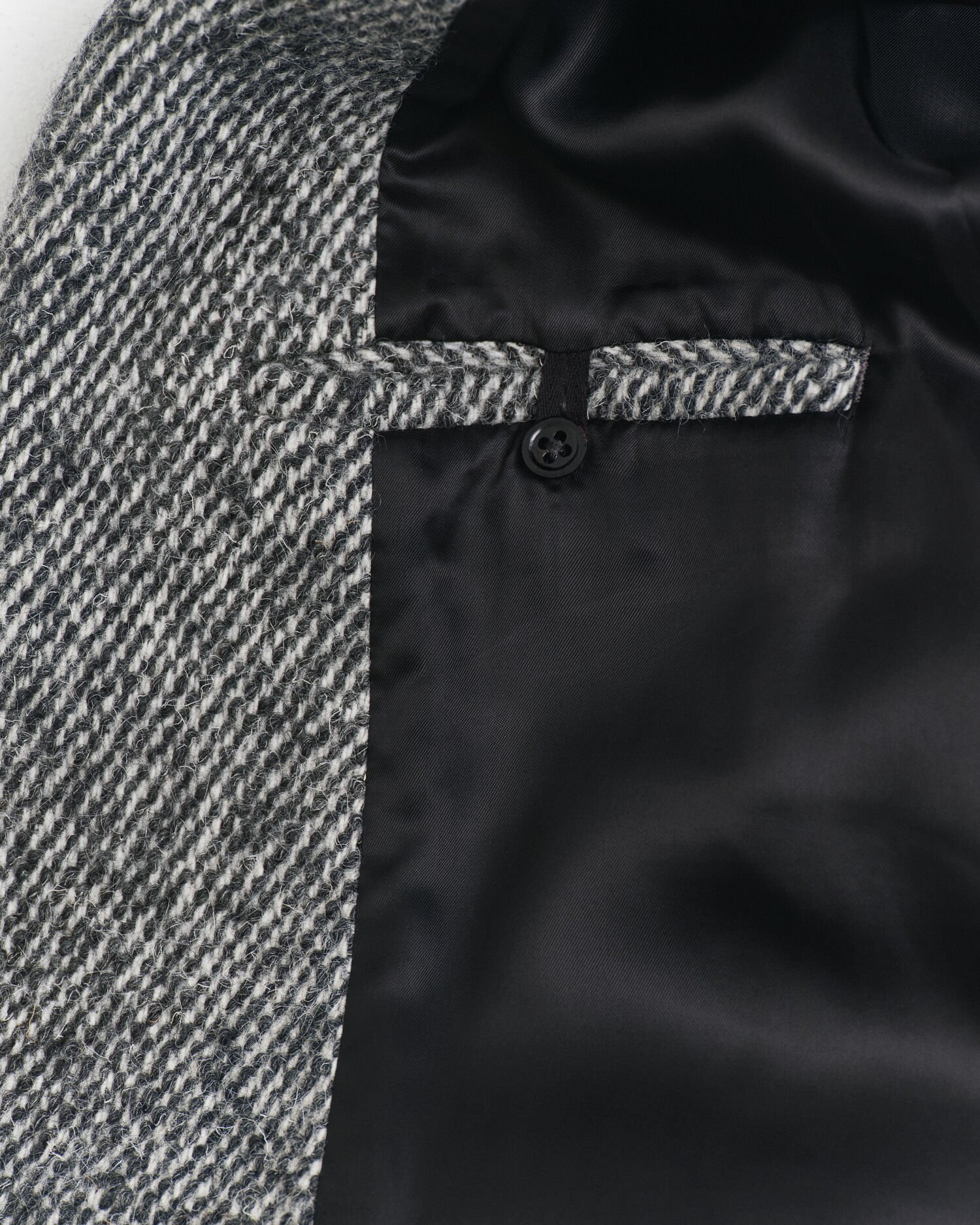 Manteau en tweed de laine