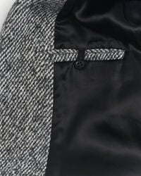 Manteau en tweed de laine