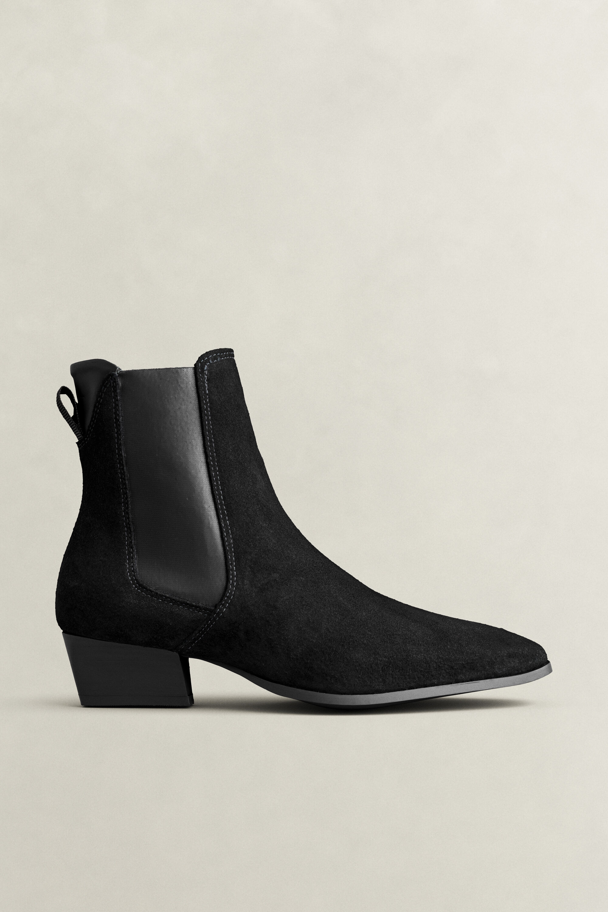 Bottines Chelsea en daim Bassotte