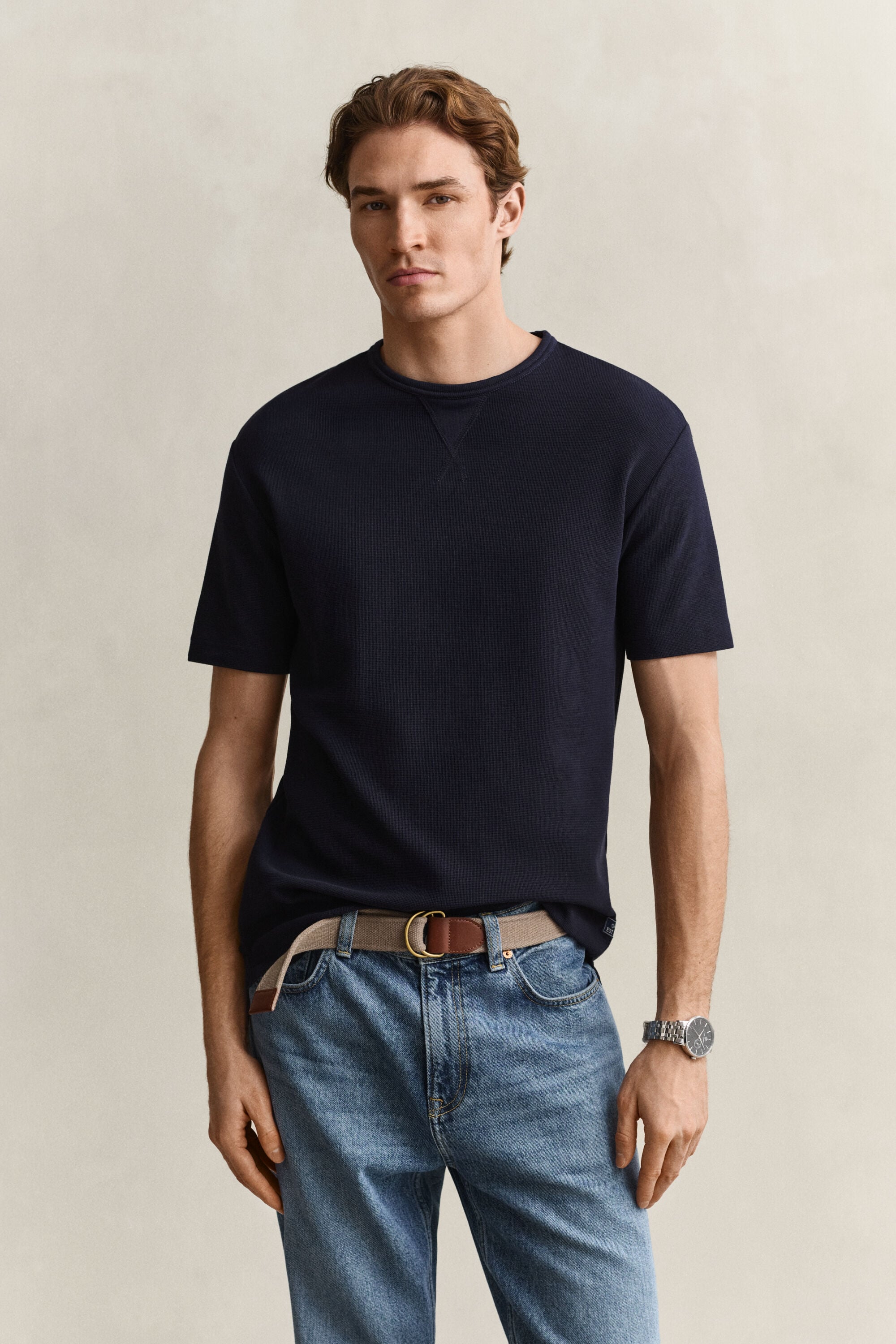 T-shirt texturé
