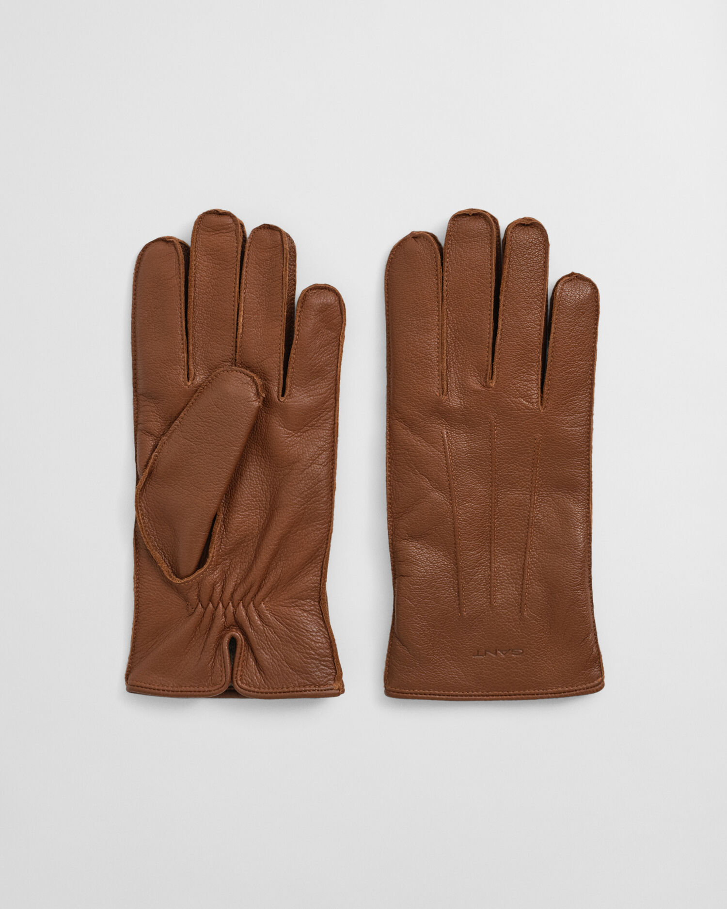 Gants en cuir doublé de cachemire