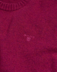 Pull ras du cou en laine bross&eacute;e