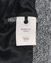 Manteau en tweed de laine