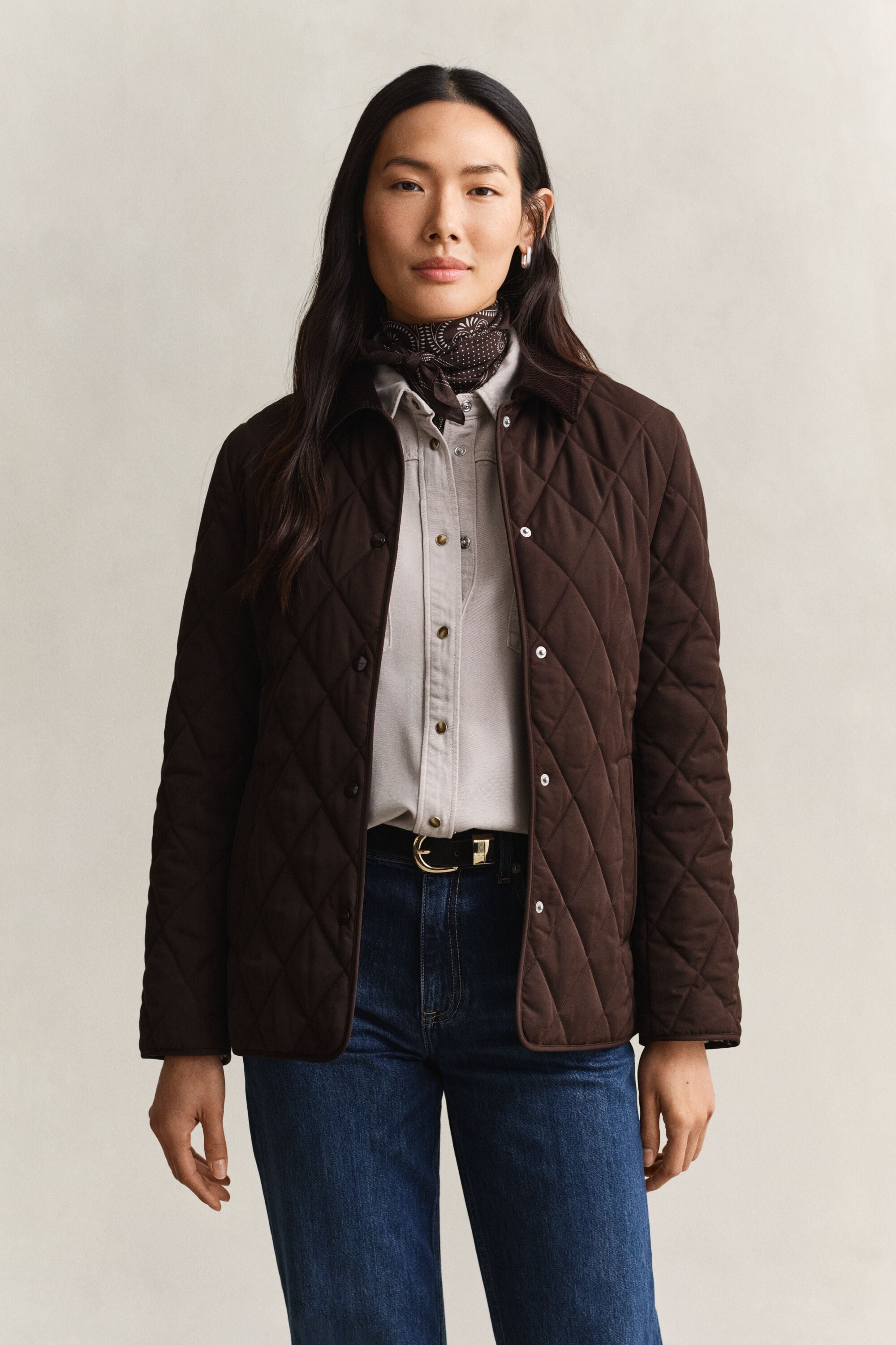 Veste matelassée ajustée