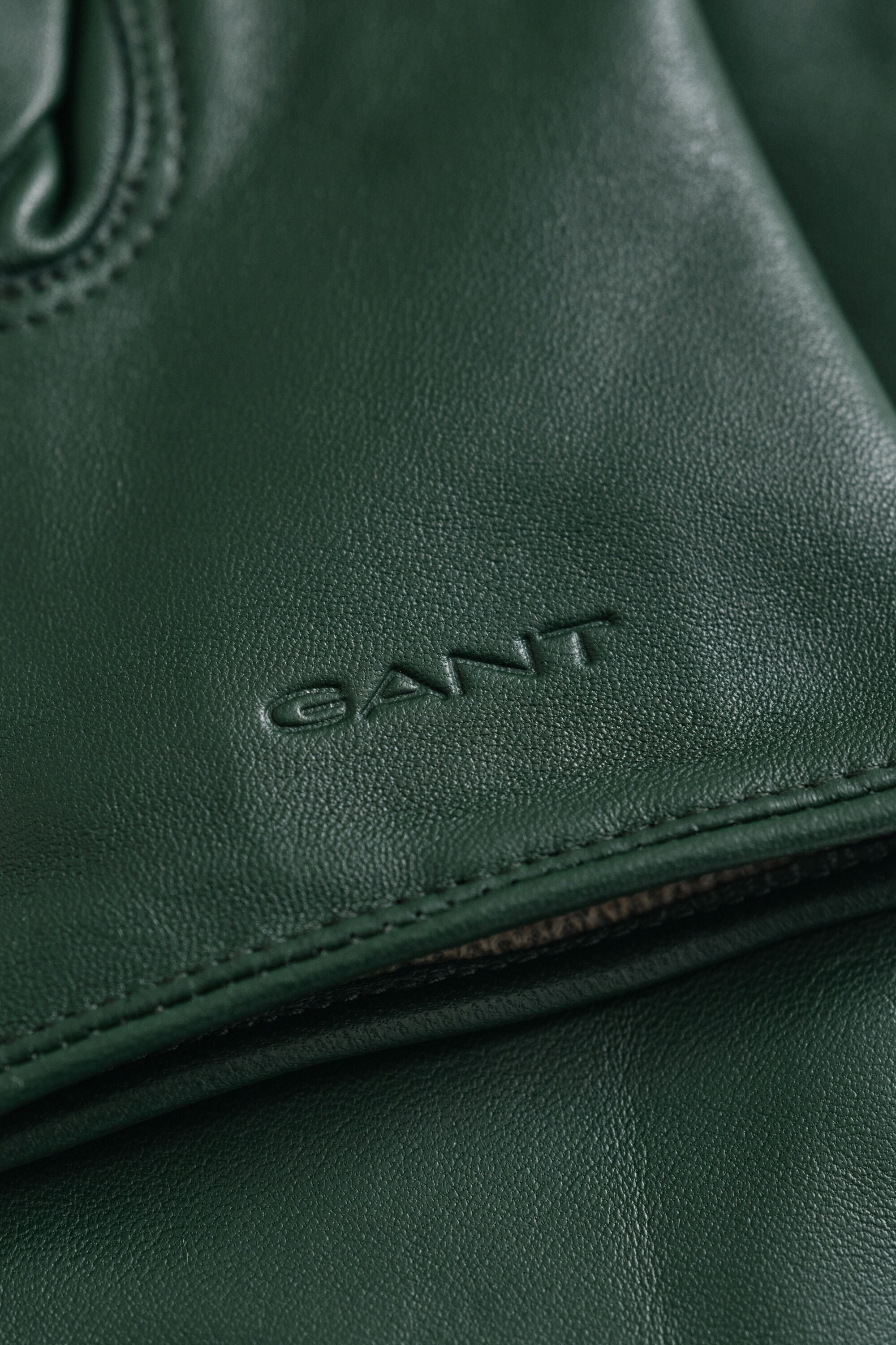 Gants en cuir doublé de cachemire
