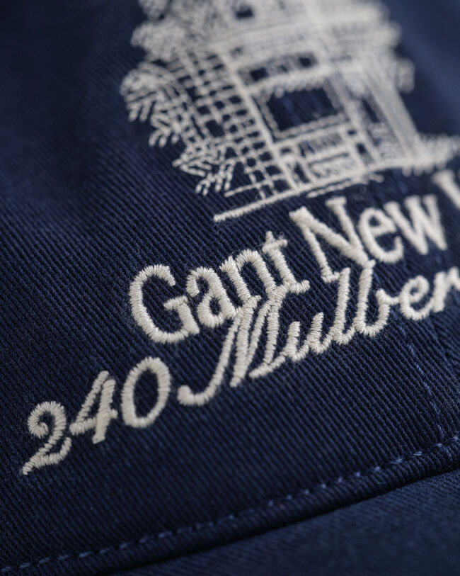 Casquette en sergé délavé