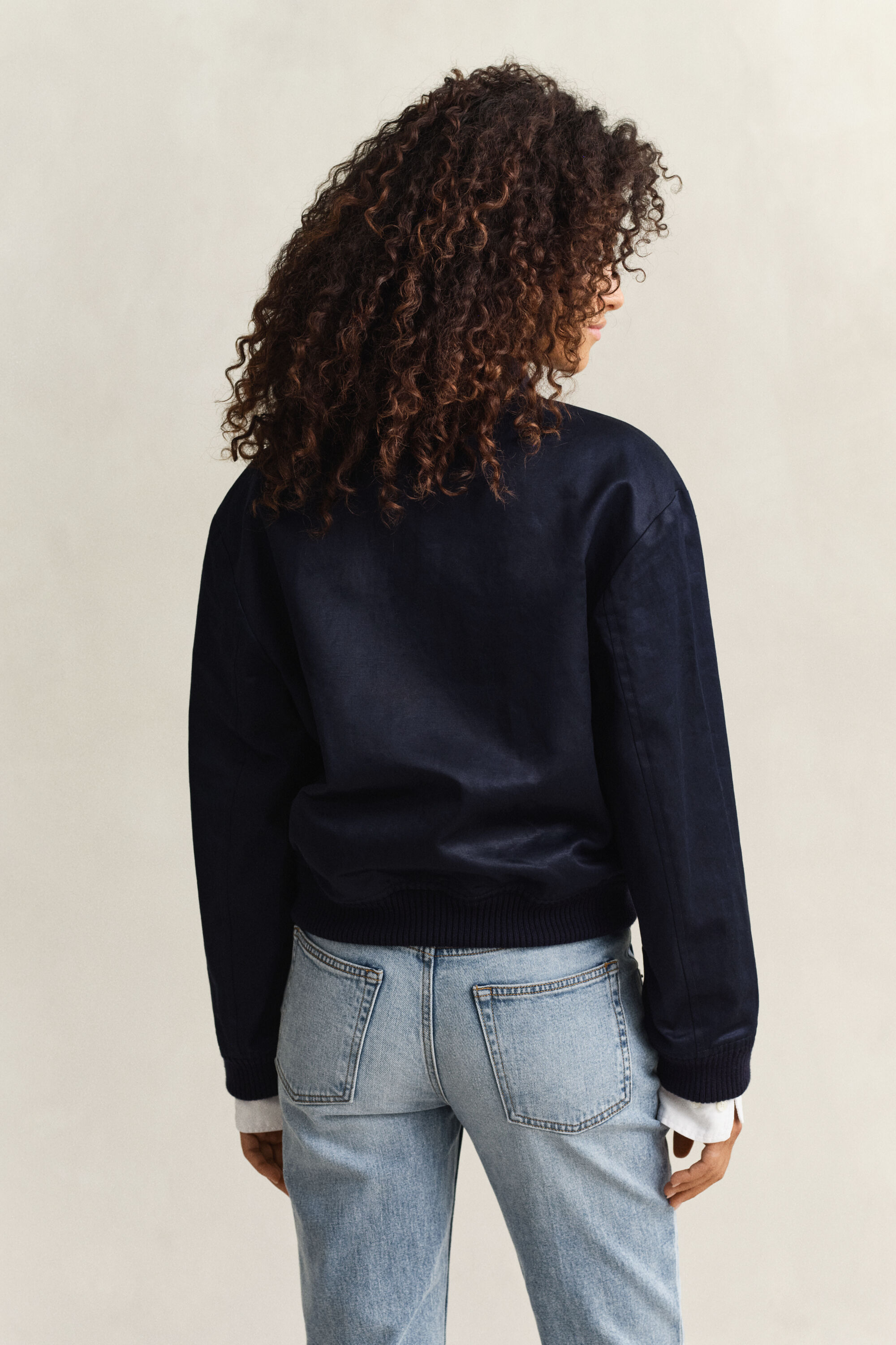 Veste Varsity de Gant en satin