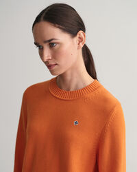 Pull ras du cou en coton Icon G