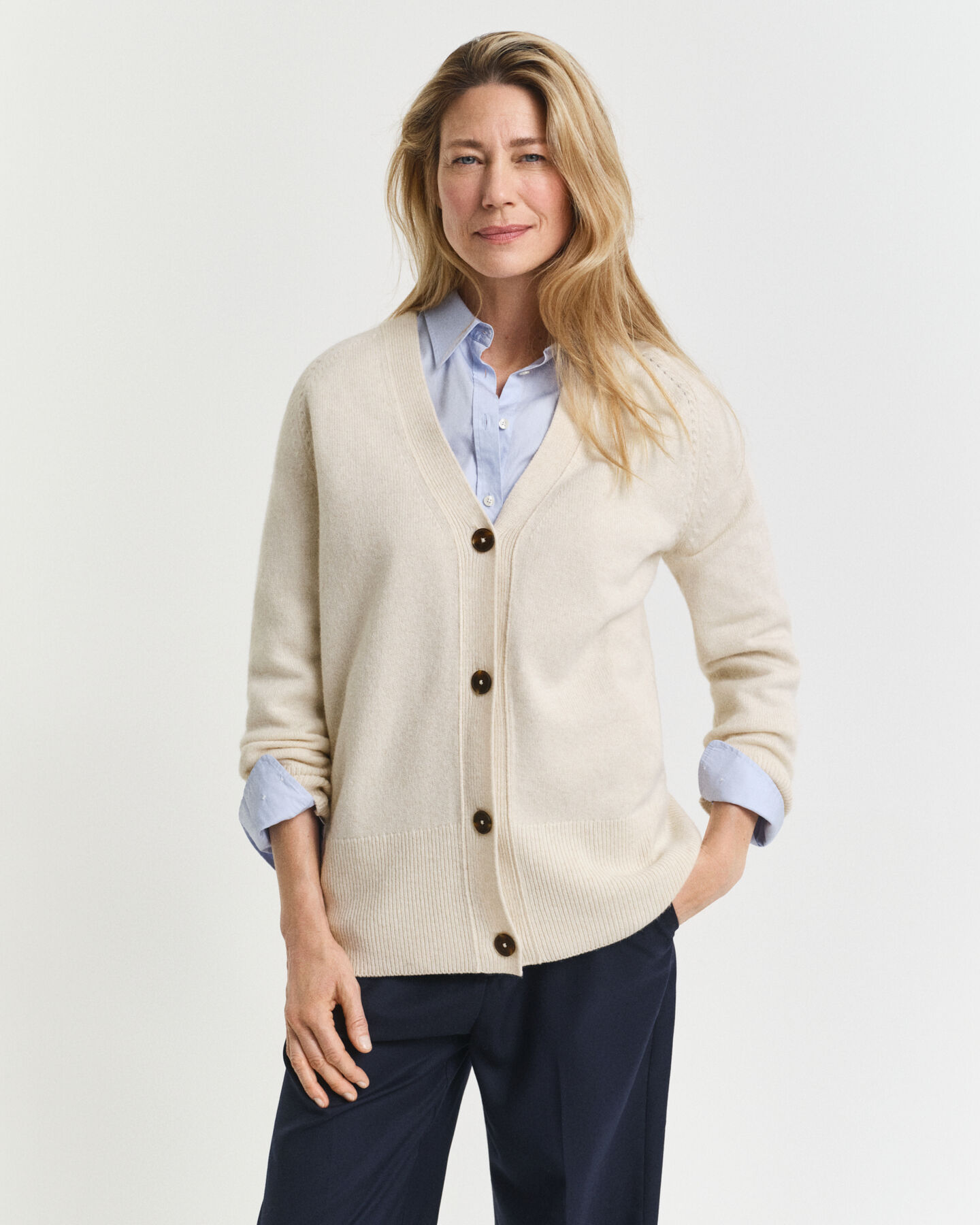 Cardigan en laine et cachemire