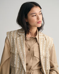 Gilet Chain Jacquard