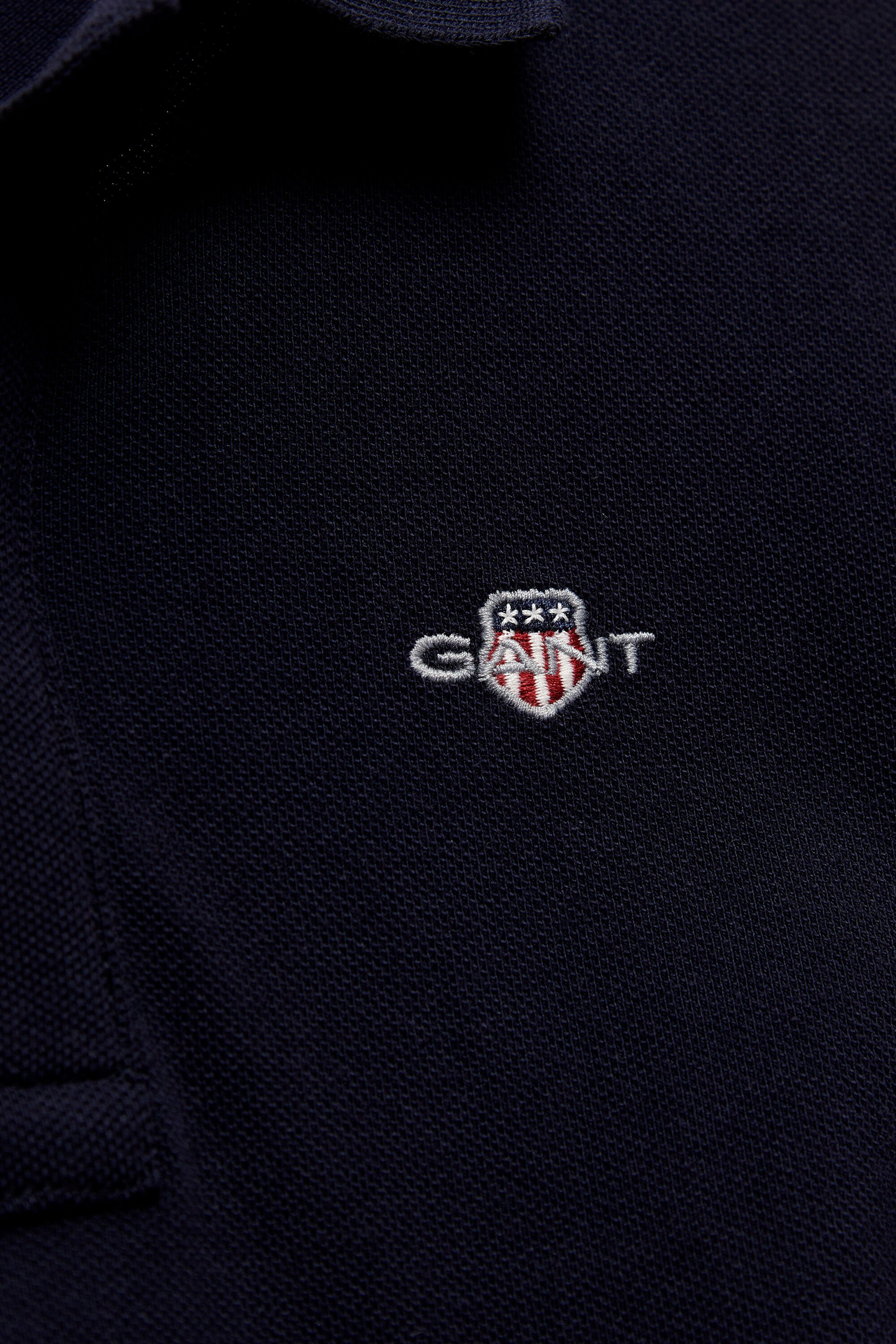 Polo en coton piqué Shield Enfant