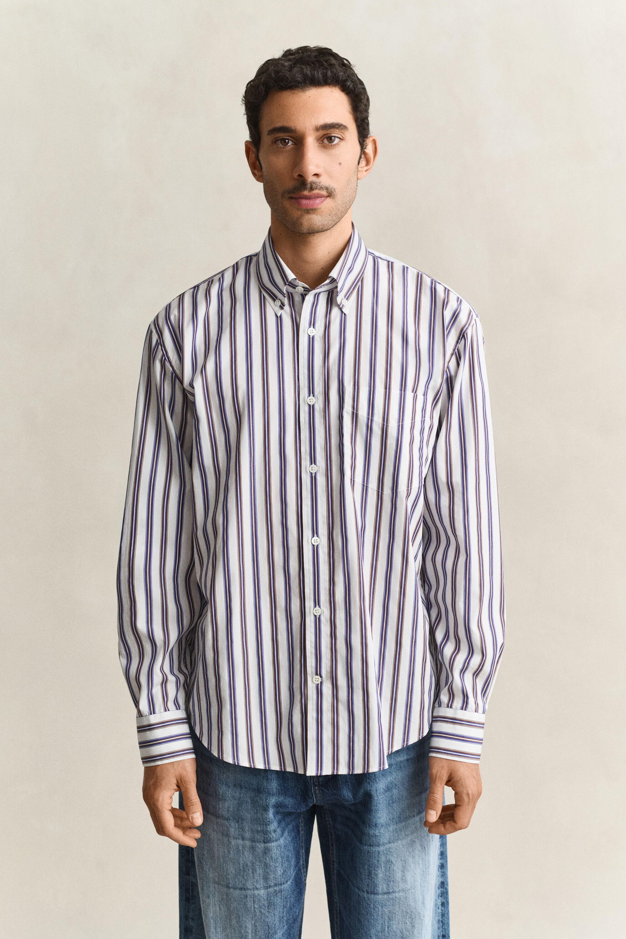 Chemise en popeline haut de gamme