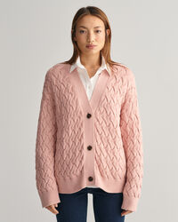 Cardigan en coton Textured