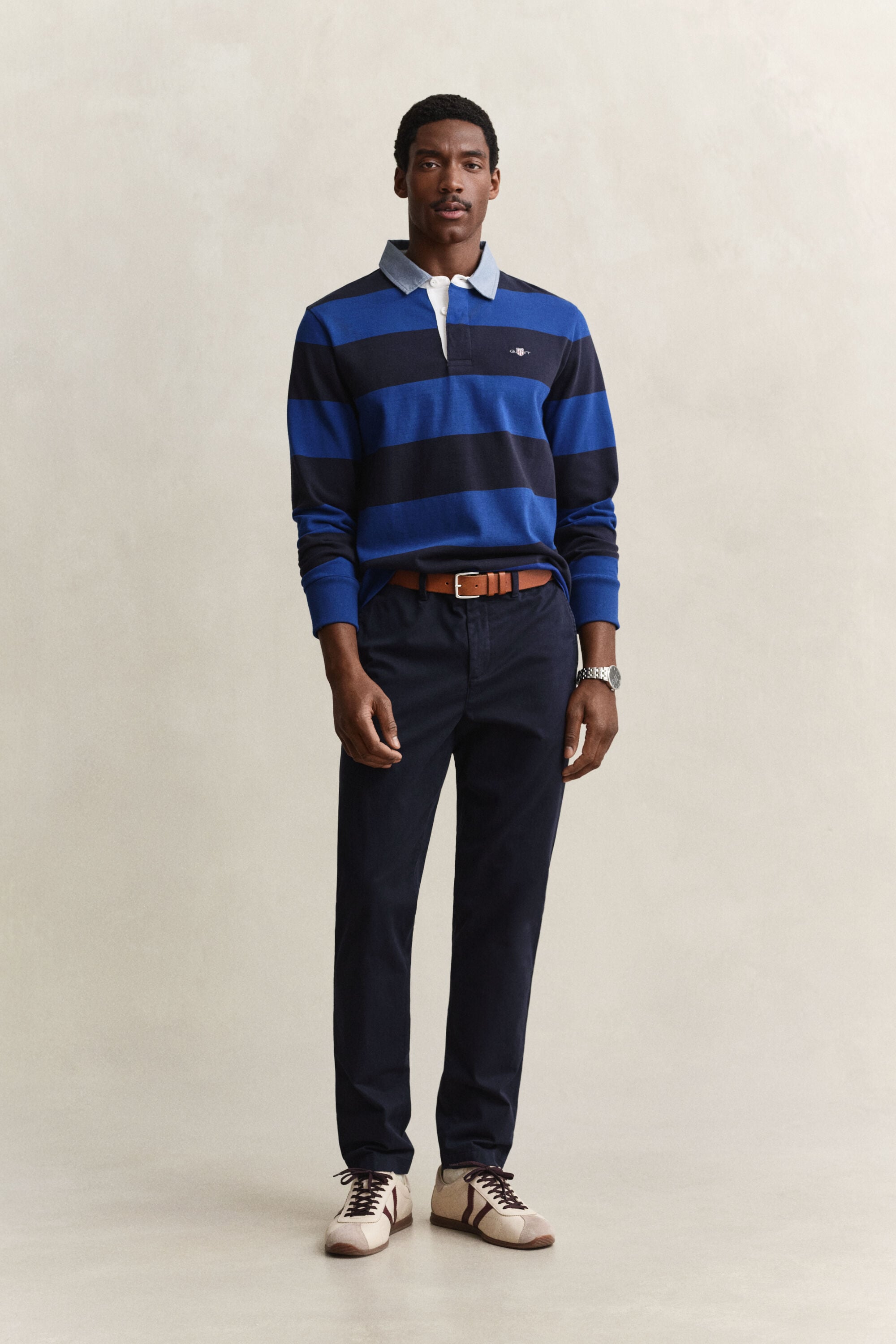 Pantalon chino slim classique