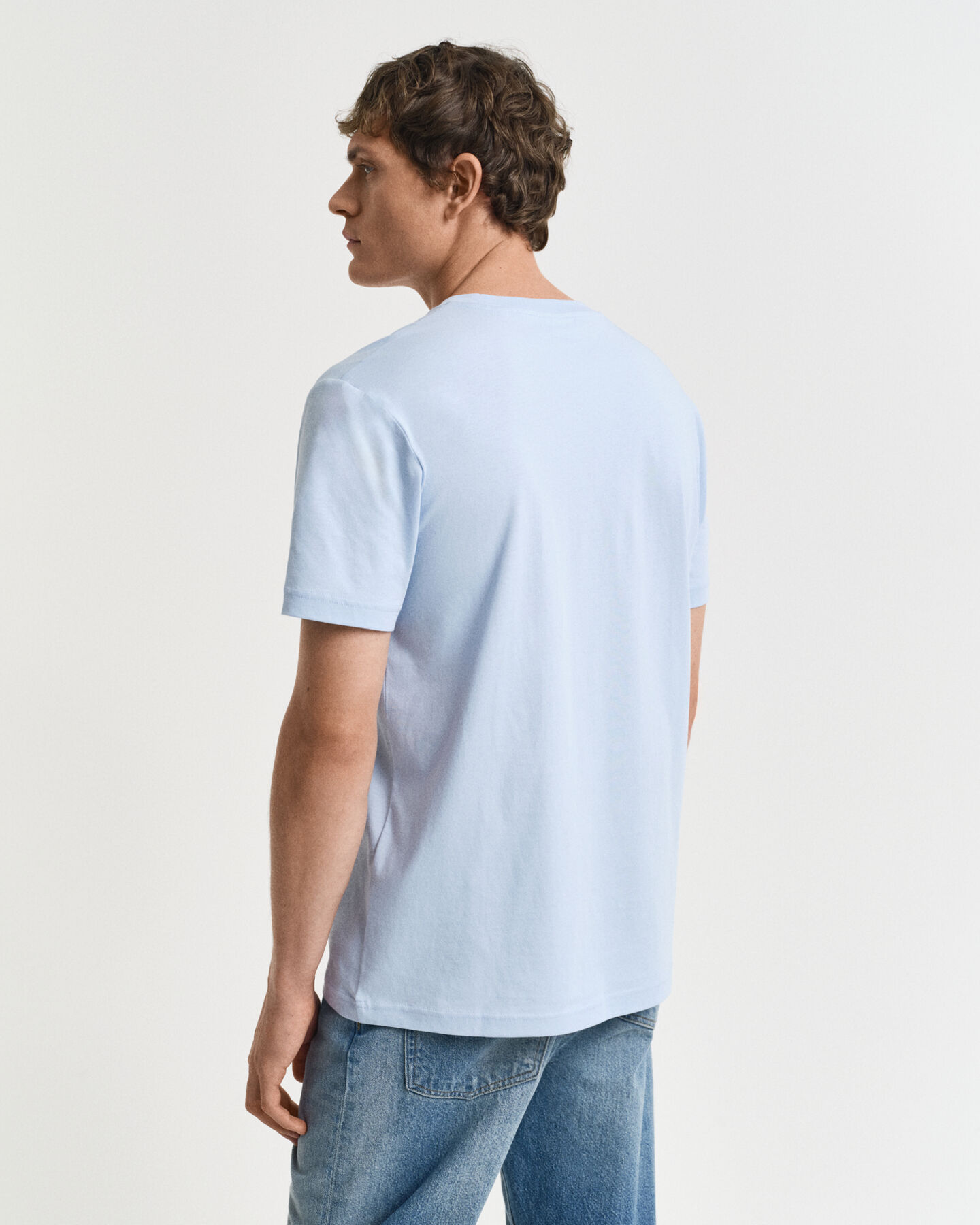 T-shirt logo à imprimé nautique GANT USA