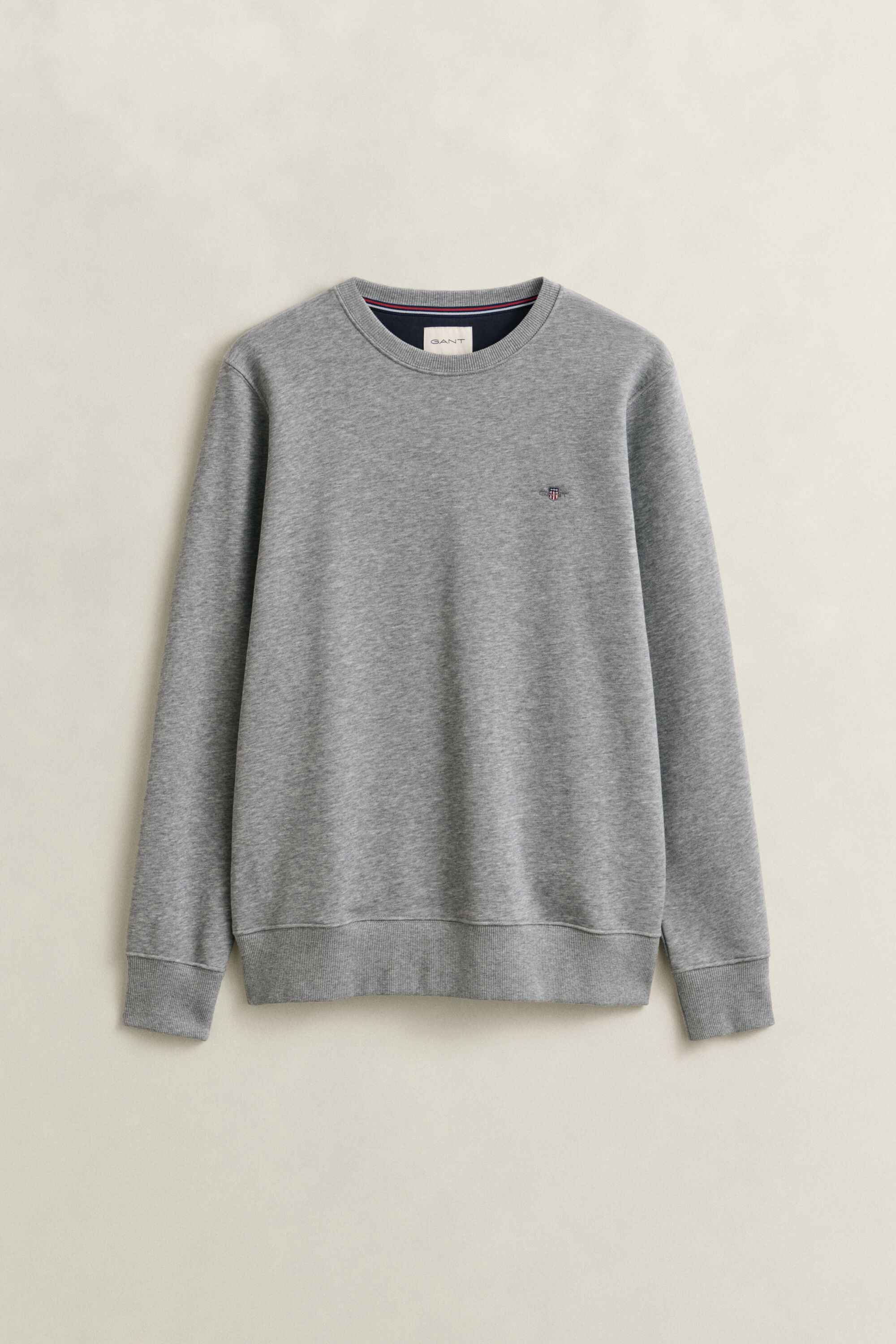 Sweat-shirt col rond avec écusson