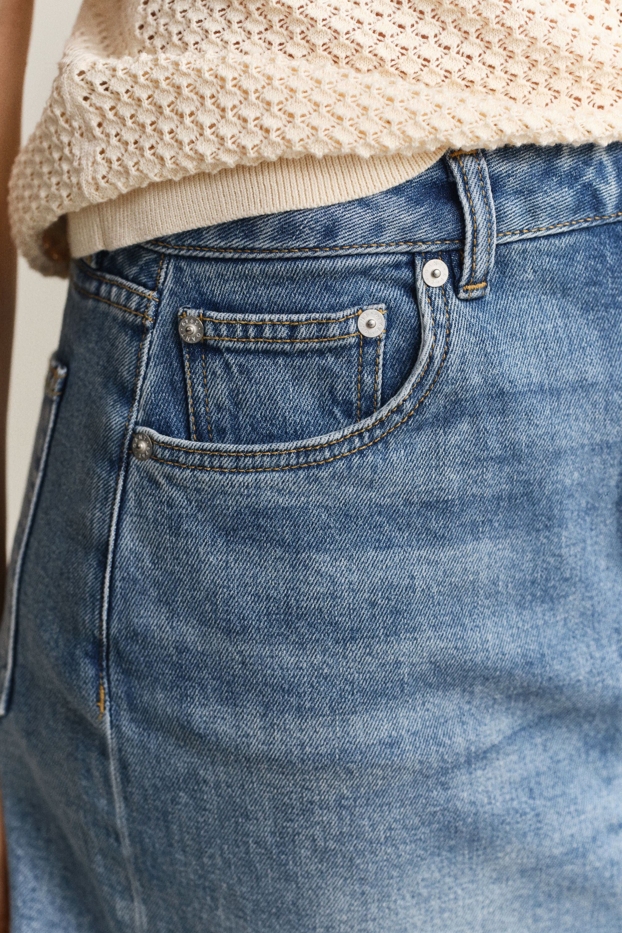 Jupe courte en denim