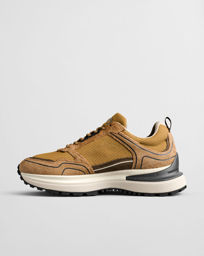 Baskets en daim et mesh Cazidy