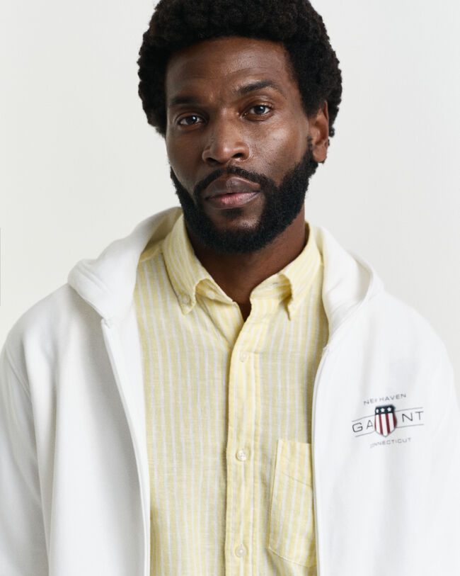 Sweat à capuche zippé Graphic