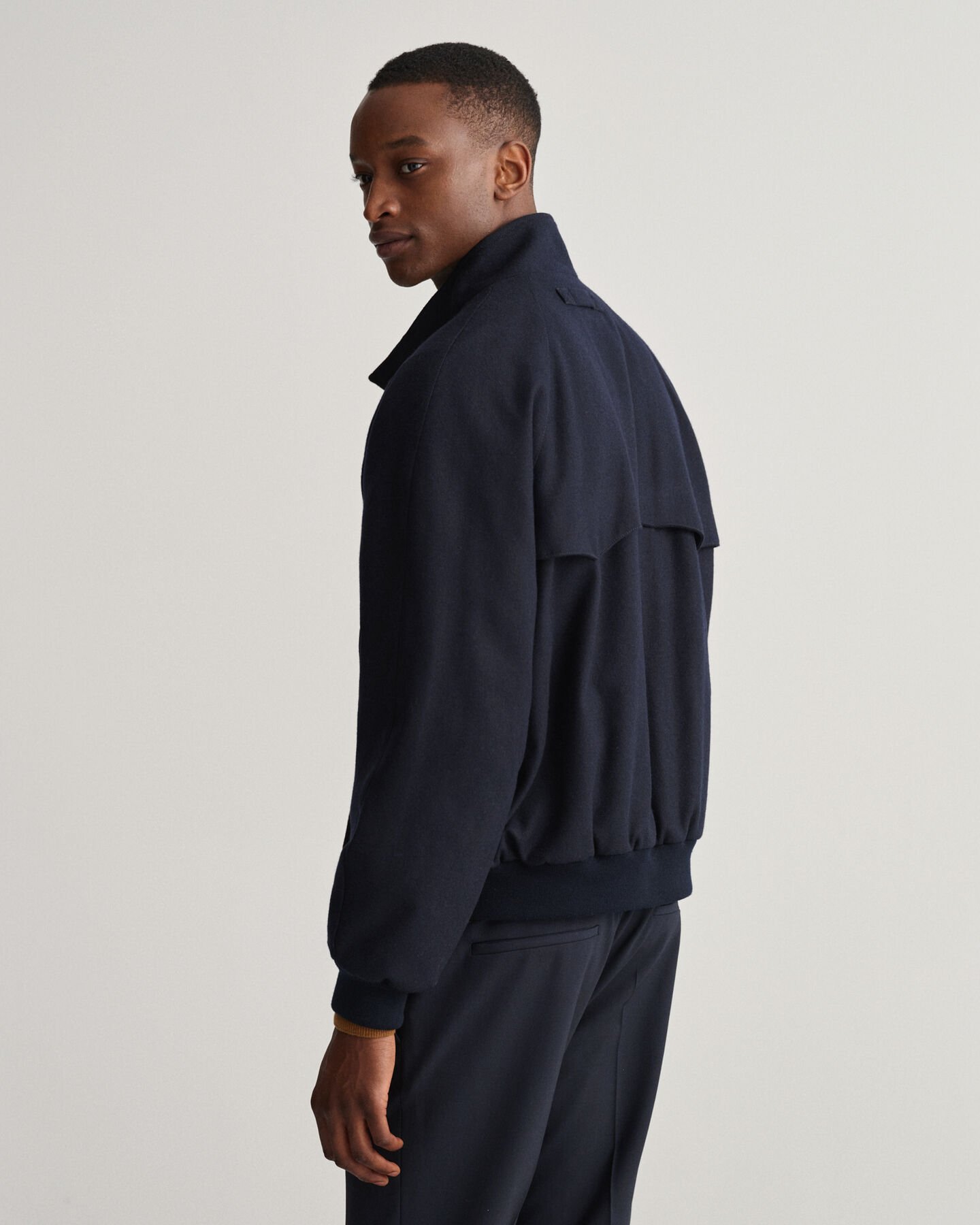 Veste en laine Harrington