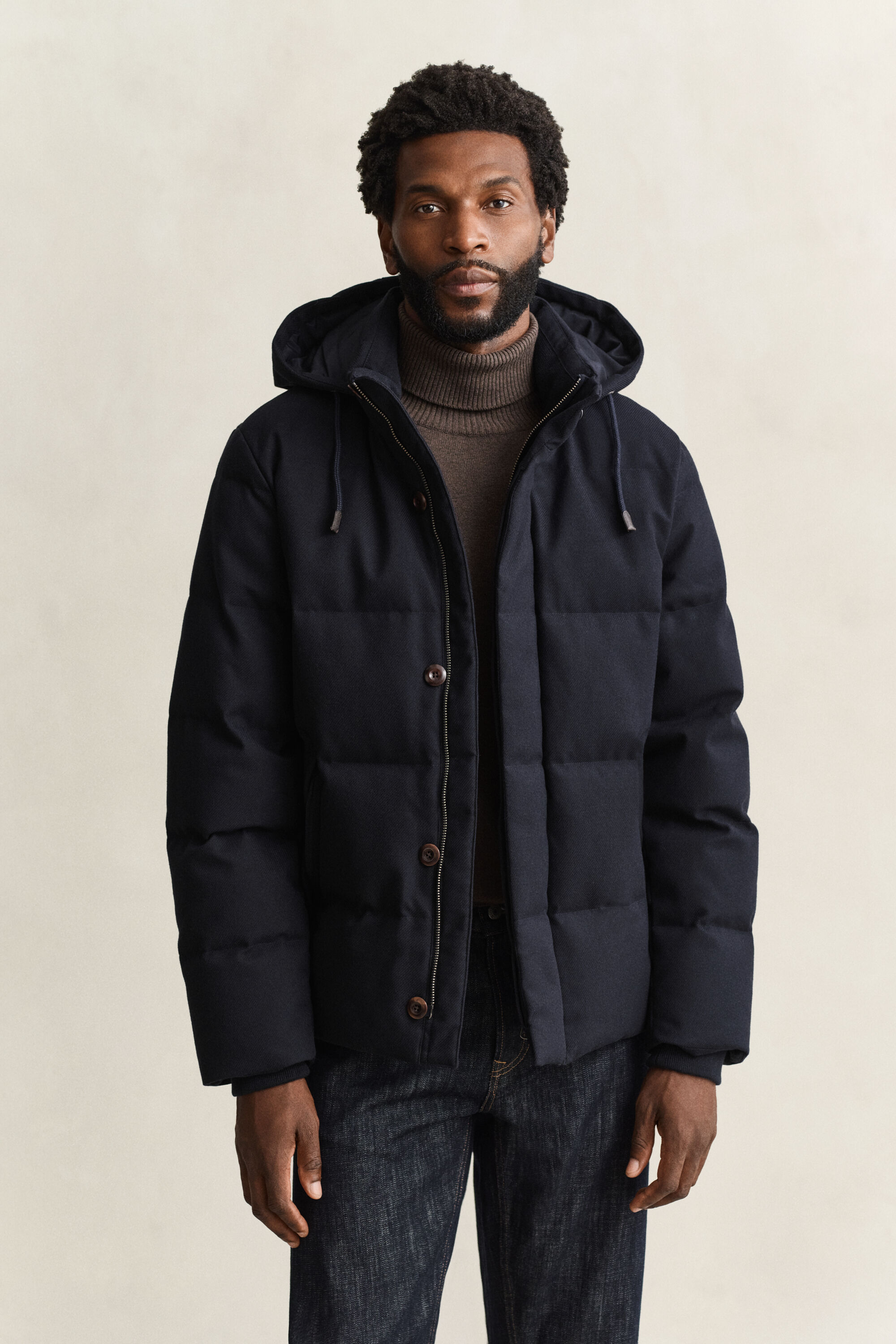 Veste matelassée en flanelle