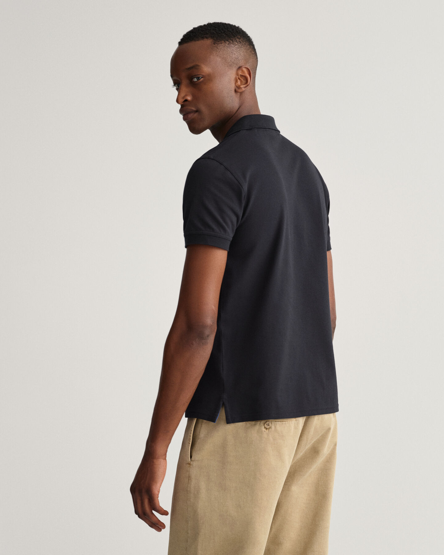 Polo Rugger en coton piqué à col contrastant