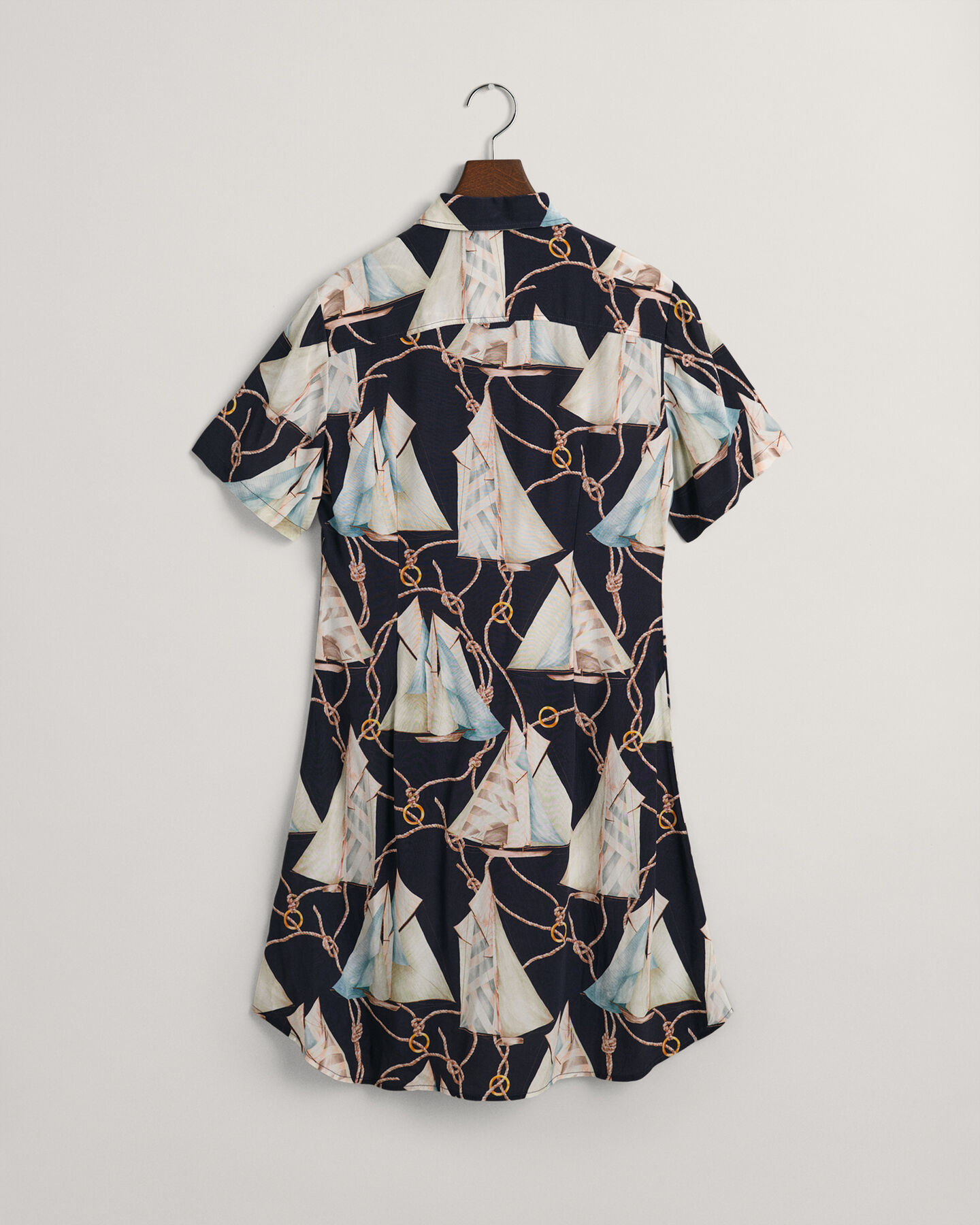 Robe-chemise slim fit Sailing Print