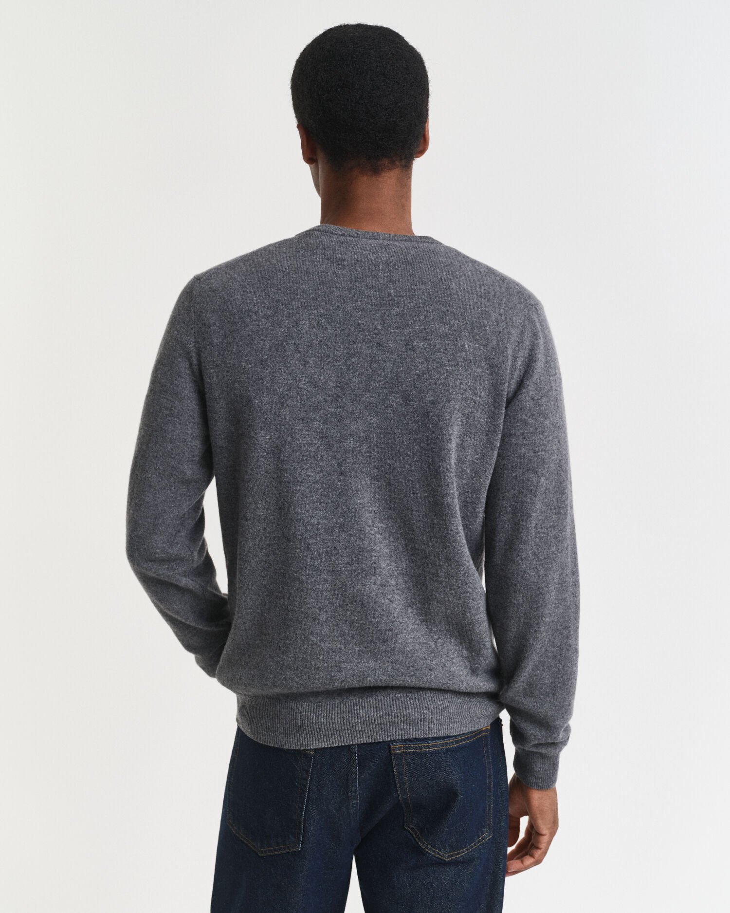 Pull col rond en laine d'agneau ultrafine
