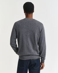 Pull col rond en laine d'agneau ultrafine