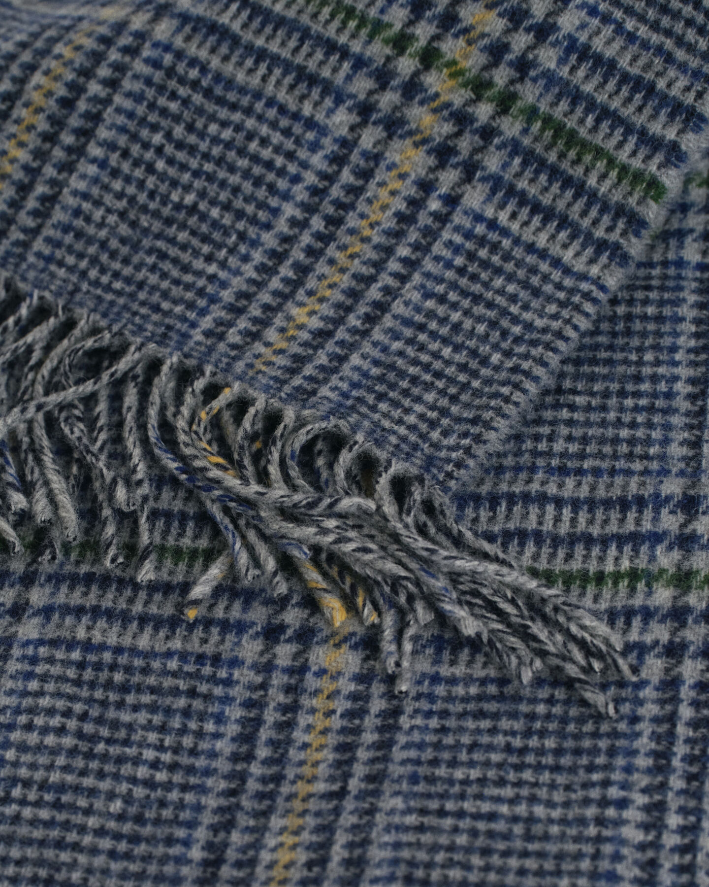 Écharpe double-face à carreaux