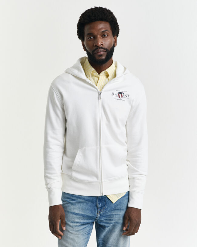 Sweat à capuche zippé Graphic