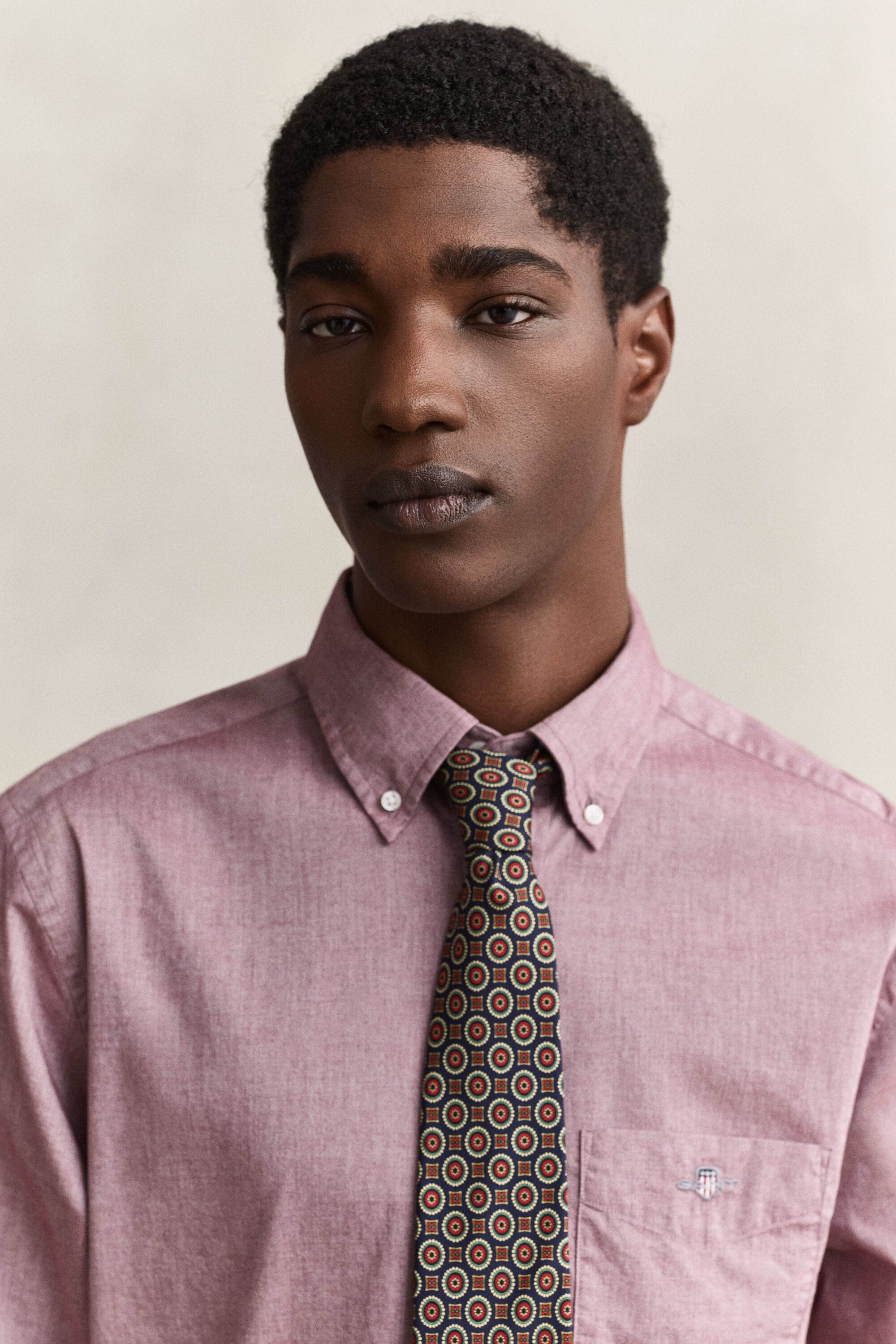 Chemise regular classique en popeline