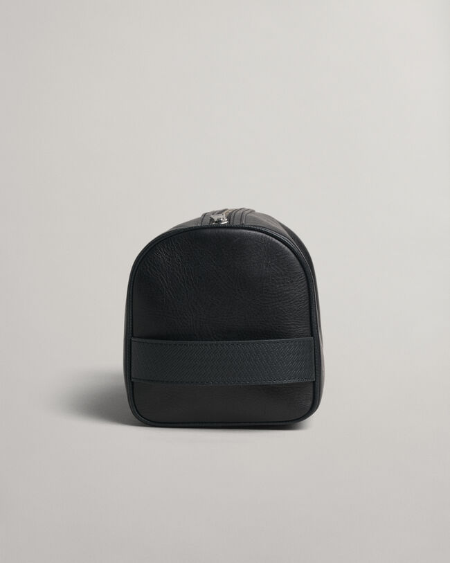 Trousse de toilette en cuir