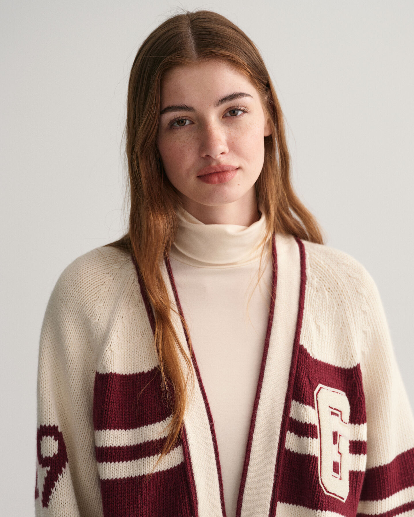 Cardigan col V GANT Varsity