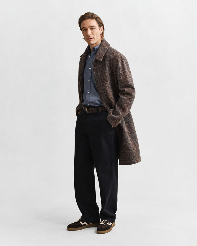 Chemise coupe regular en coton Oxford classique