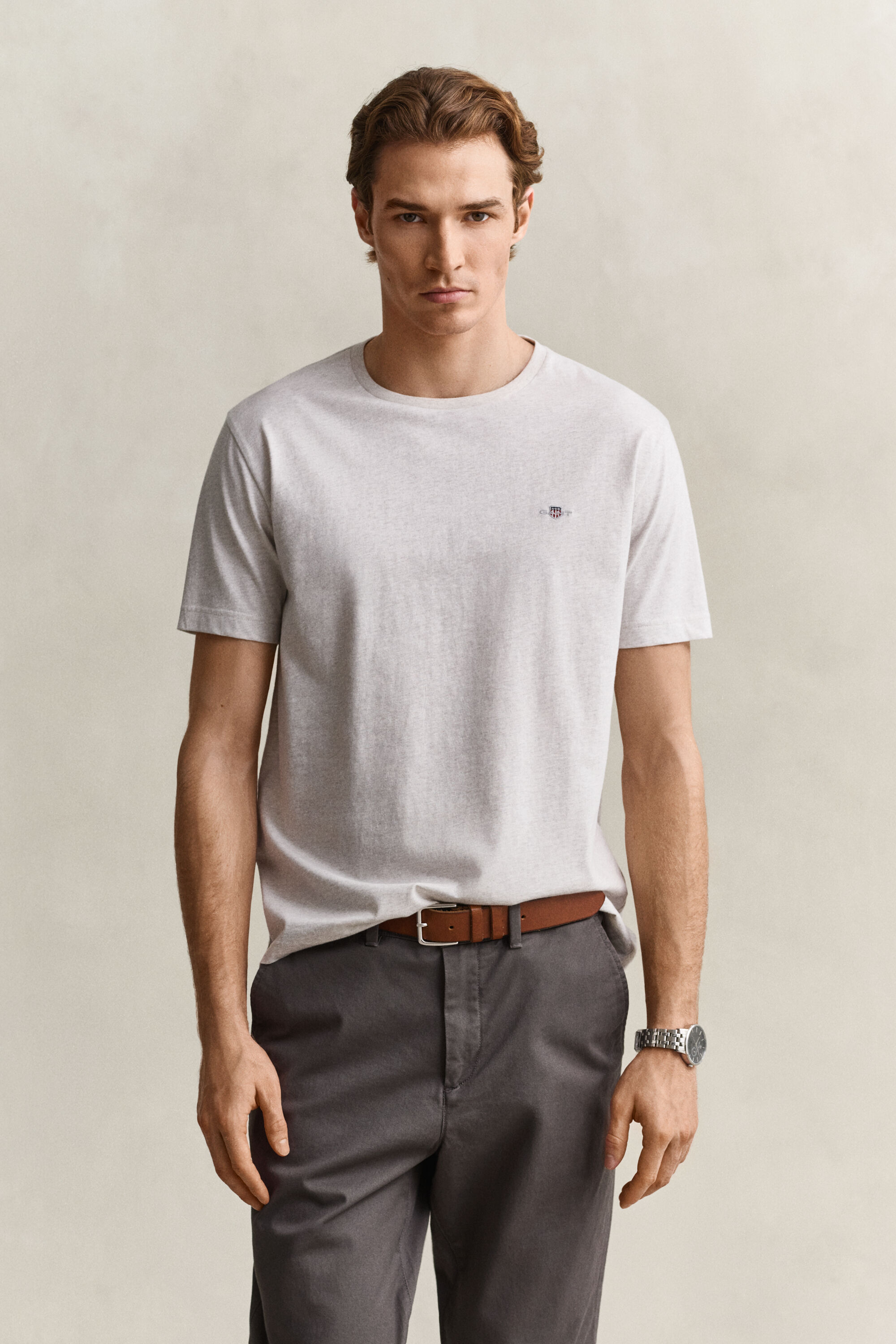 T-shirt coupe regular avec écusson